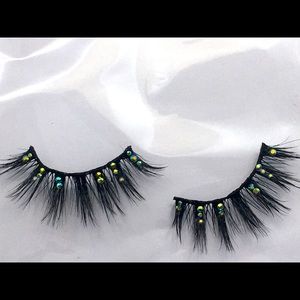 3D Crystal Mink eyelashes, set of 3 pairs.